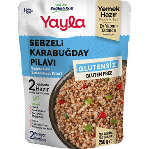 YAYLA 250GR GLU.HAZ. SEBZELI K.BUGDAY PILAVI nin resmi